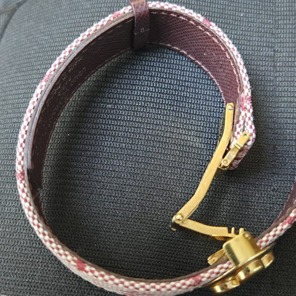 Authentic LOUIS VUITTON Monogram Mini Canvas Good Luck Bracelet - Picture 10 of 15